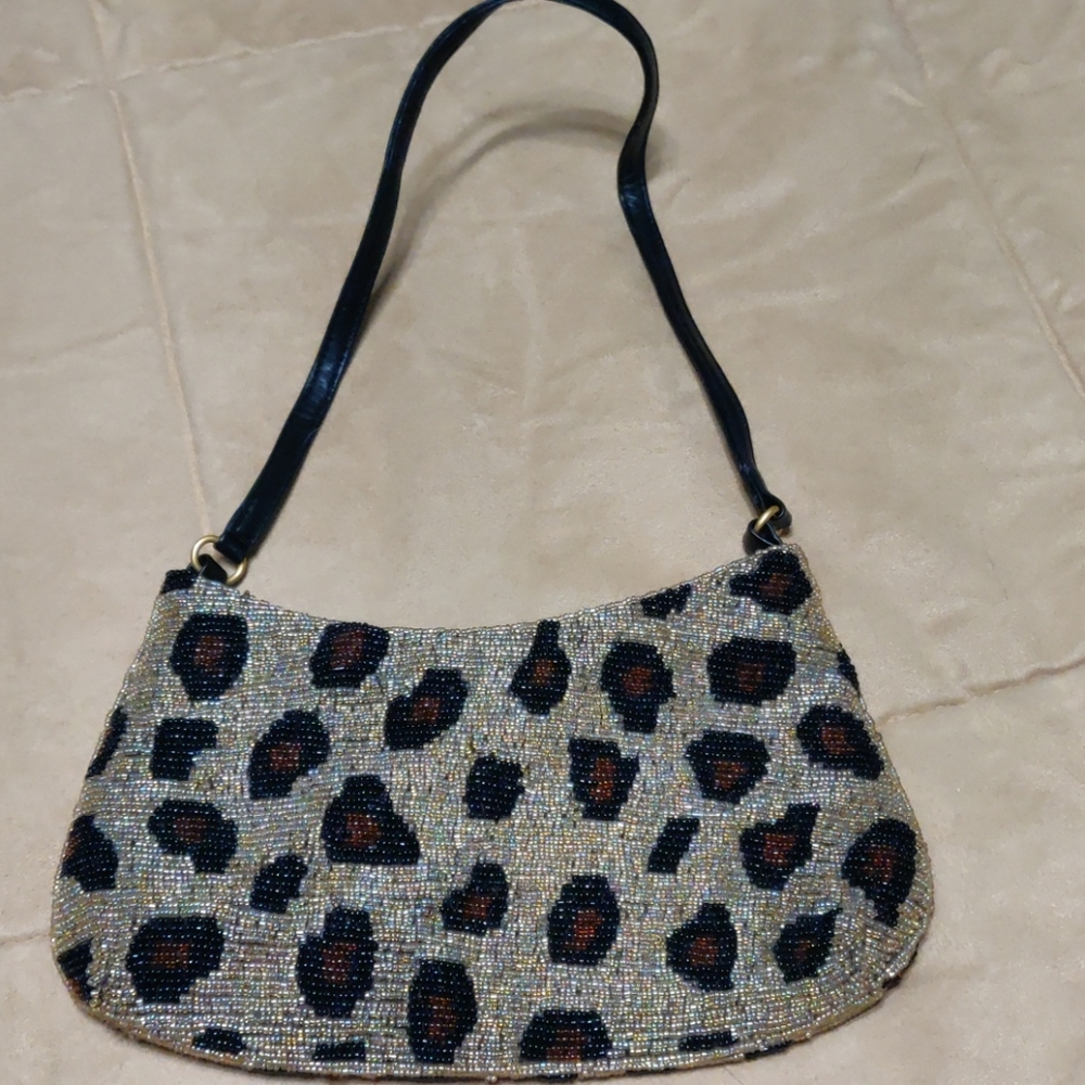 Beaded evening bag